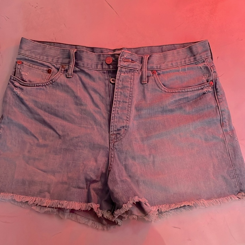 Madewell Jean Button-fly shorts 32”